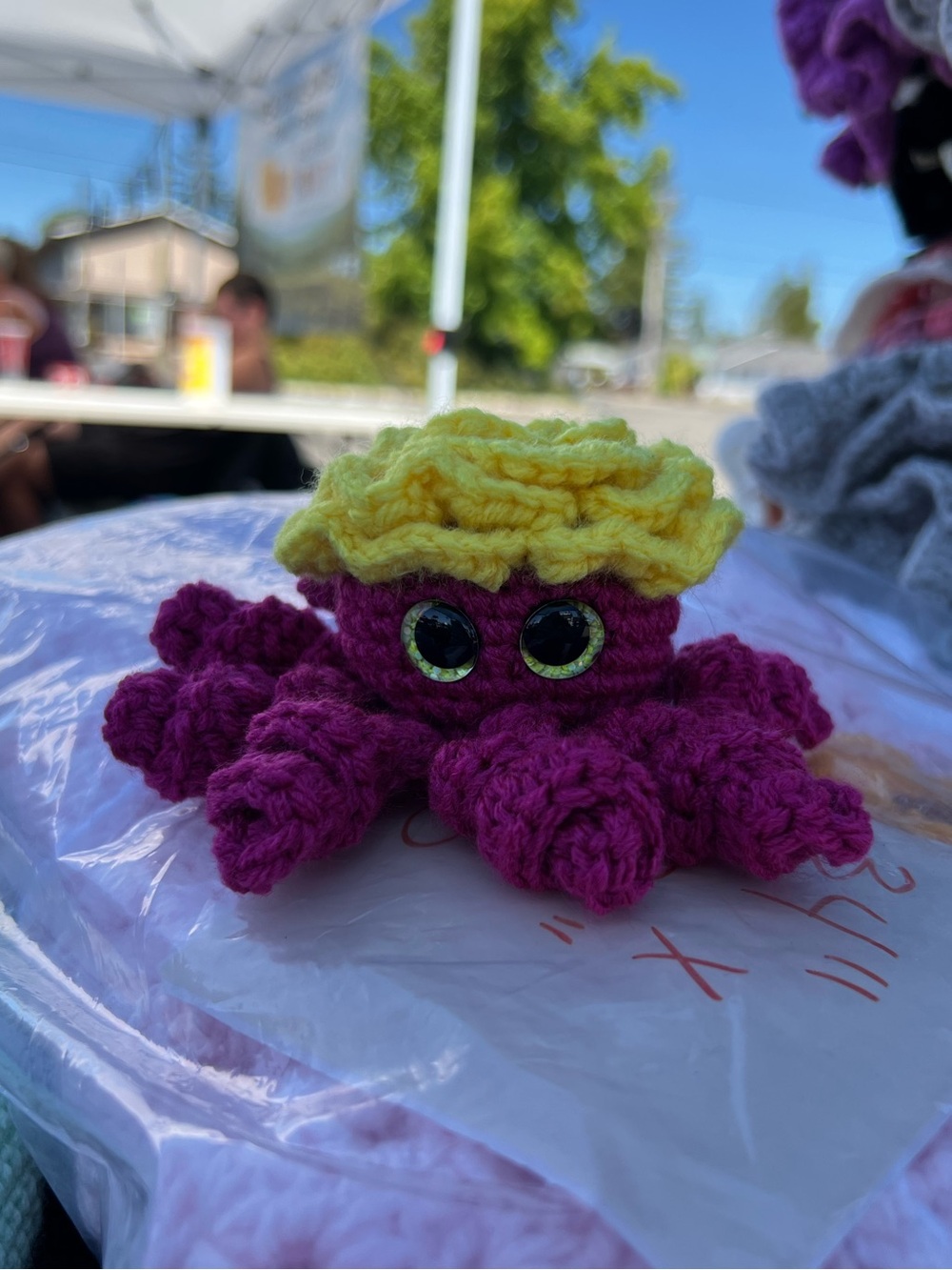 Crocheted Flower Octopus 🐙